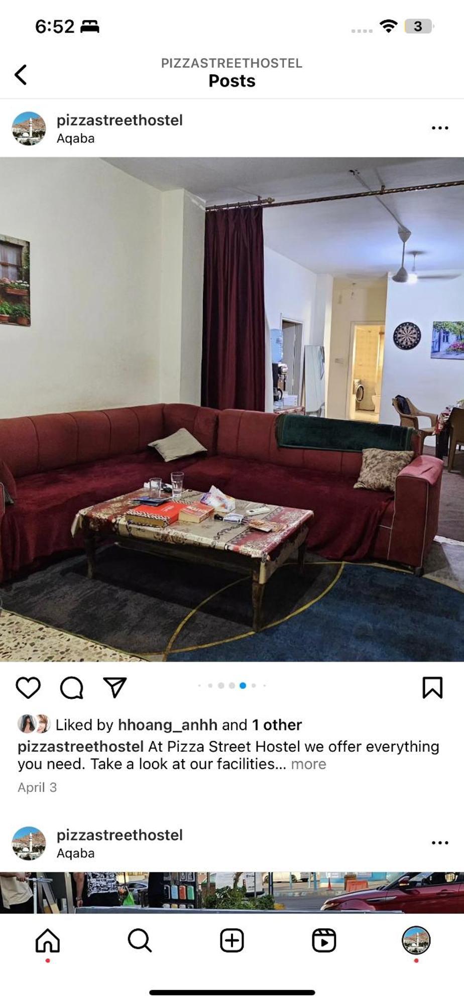 Pizza Street Hostel العقبة المظهر الخارجي الصورة