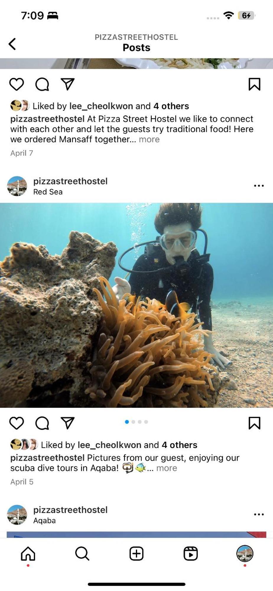 Pizza Street Hostel العقبة المظهر الخارجي الصورة