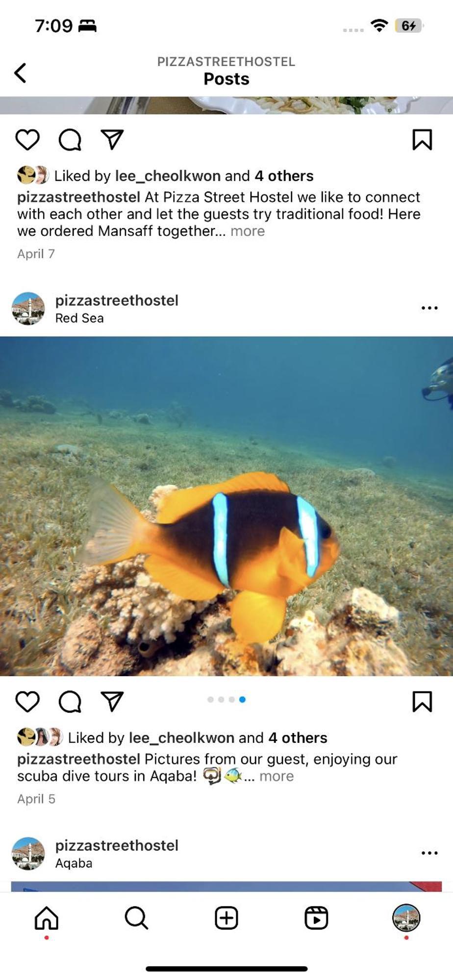 Pizza Street Hostel العقبة المظهر الخارجي الصورة